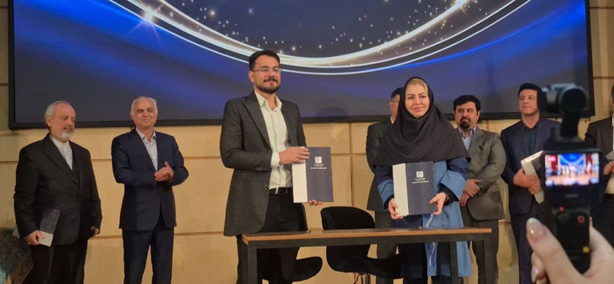 حضور مرکز تحقیقات و بانک فرآورده‌های پیوندی در همایش هفته پژوهش 1404 دانشگاه علوم پزشکی تهران و امضای تفاهم‌نامه همکاری